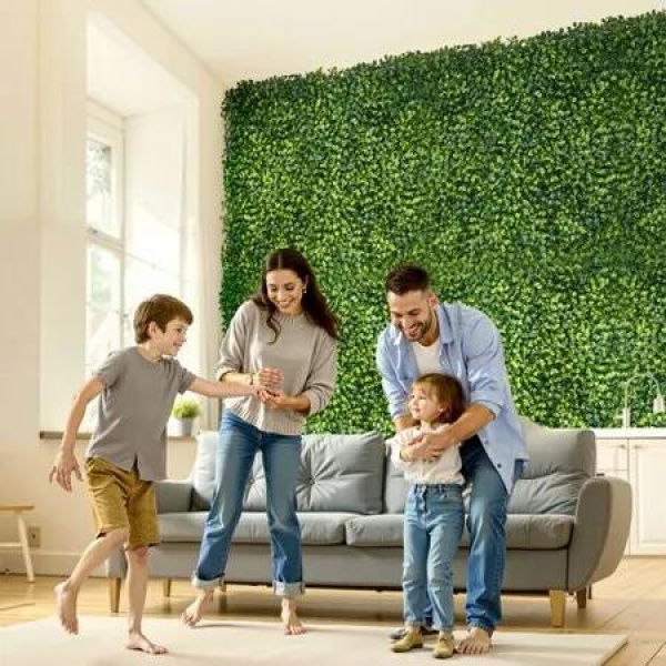 Artificial Grass Wall Panels 40 x 120 in Milan Grass Greenery for Decor