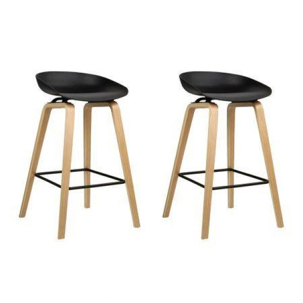 Artiss 2x Bar Stools Wooden