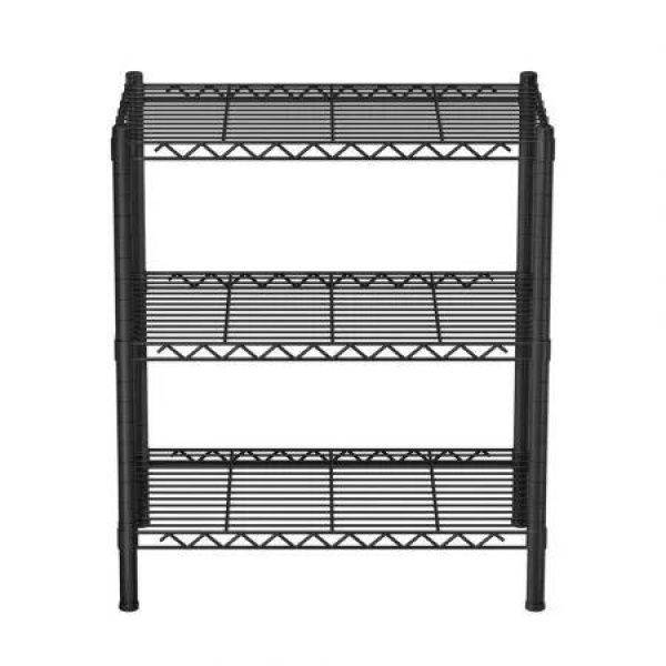 Artiss 3-Tier Shelving Unit Adjustable Garage Storage Shelves Kitchen Rack Steel