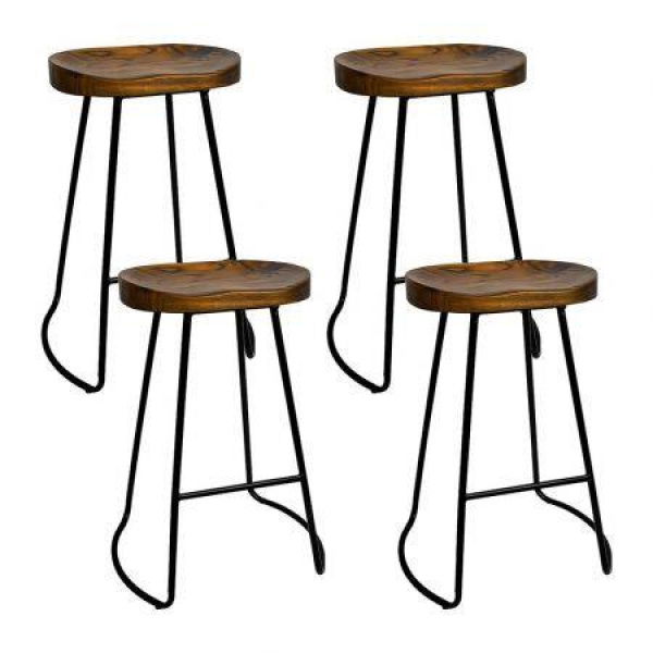 Artiss 4x Bar Stools Tractor Seat 65cm