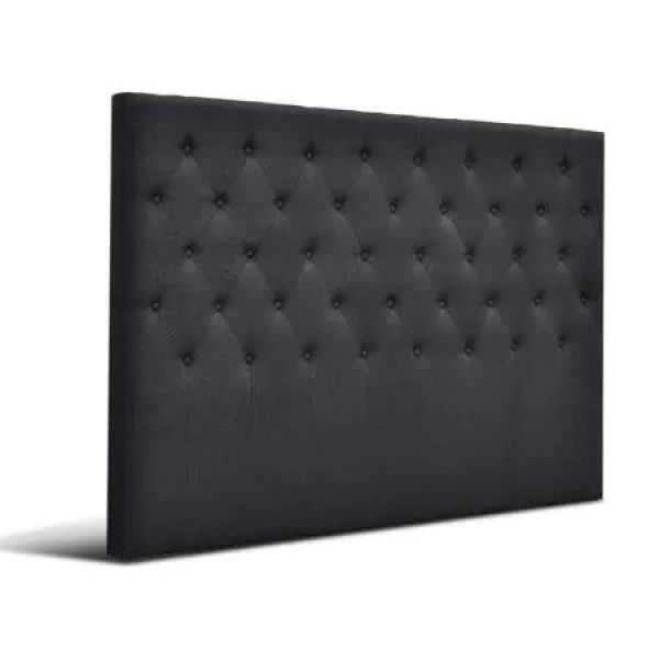 Artiss Bed Head Headboard King Size Fabric - CAPPI Charcoal