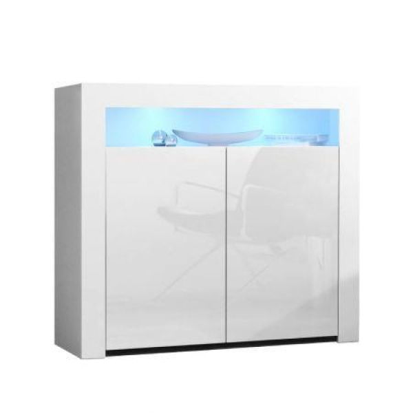 Artiss Buffet Sideboard LED - ARNO White