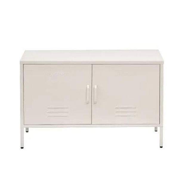 Artiss Buffet Sideboard Metal Cabinet - BASE White