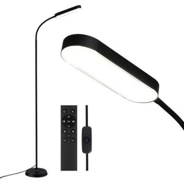 Artiss LED Floor Lamp with Remote Control & 4 Color Temperature Reading Living Room Bedroom Office