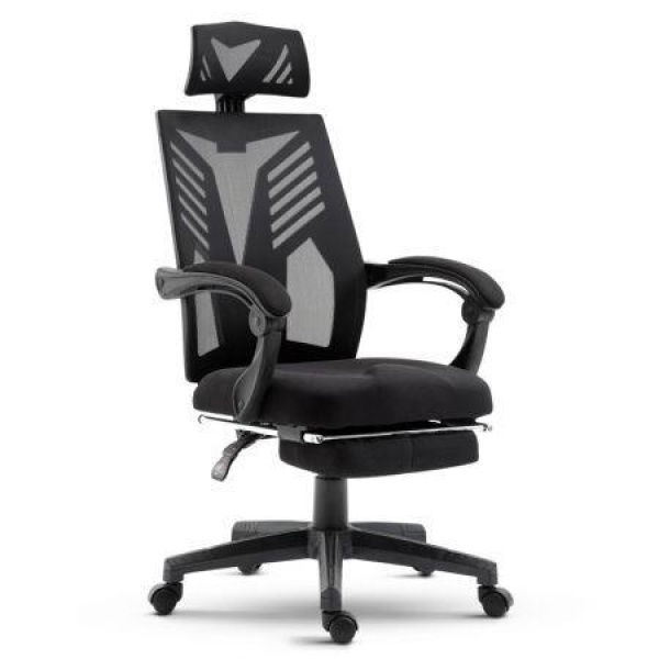 Artiss Mesh Office Chair Recliner Black