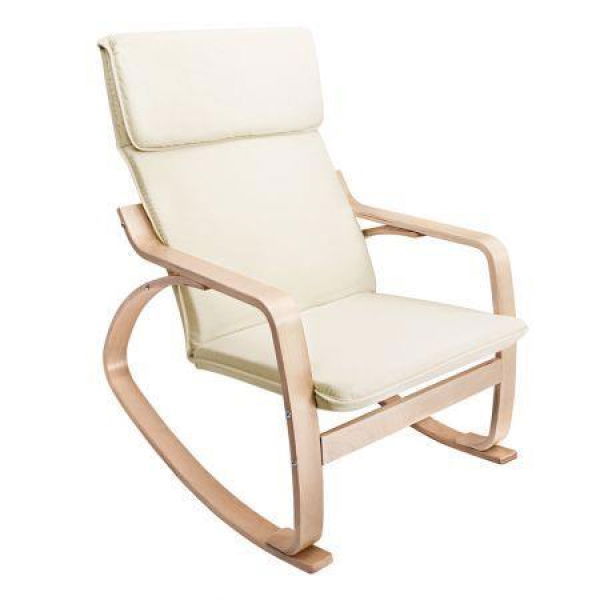 Artiss Rocking Armchair Nursing Bentwood Aero