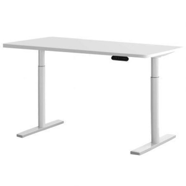 Artiss Standing Desk Motorised Electric Dual Motor White 120CM