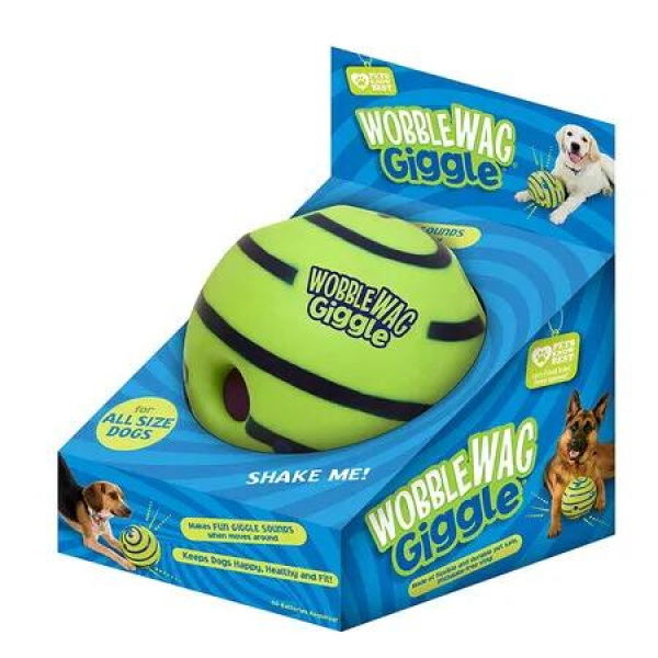 As Seen on TV Giggle Ball - The Interactive Dog Toy that Giggles with Every Roll and Shake-Pets Know Best!