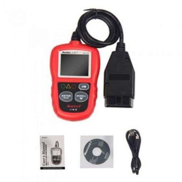 Autel AutoLink AL319 On-Board Diagnostics OBDII/CAN Code Reader Auto Fault Code Scanner.