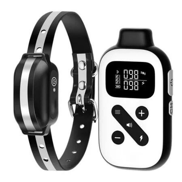 Automatic Bark Collar with Remote,Bark and Training Collar Combo, Shock Collar with 5 Adjustable Levels of Sensitivity to Suit All Breeds of Dogs