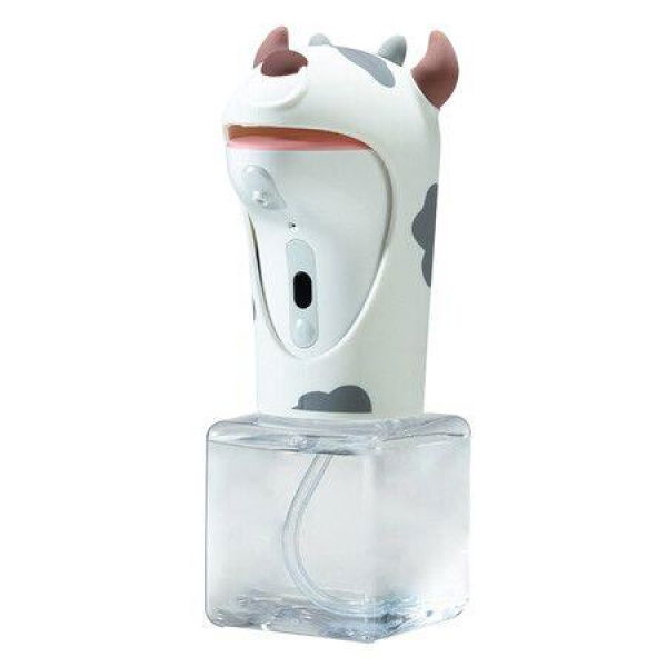 Automatic Soap Dispenser Kids Foaming Touchless Hand Soap DispenserCow Foam Sanitizer Dispenser For Bathroom Countertop