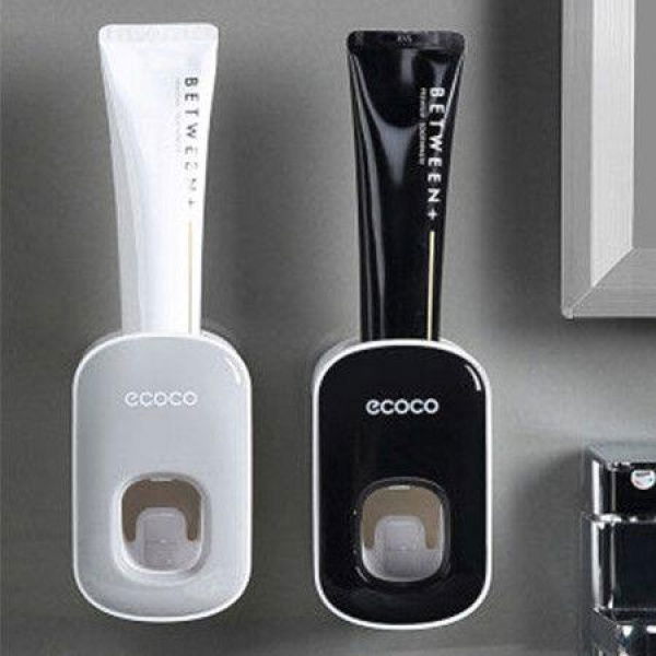 Automatic Wall Mount Toothpaste Dispenser - Black