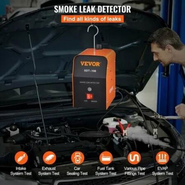 Automotive Smoke Leak Detector Smoke Machine Tester EVAP Fuel Pipe System