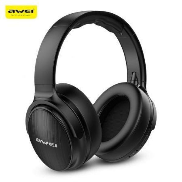 Awei A780BL Bluetooth 5.0 Headphones Hi-Fi Stereo Foldable Design For Gaming / Work.