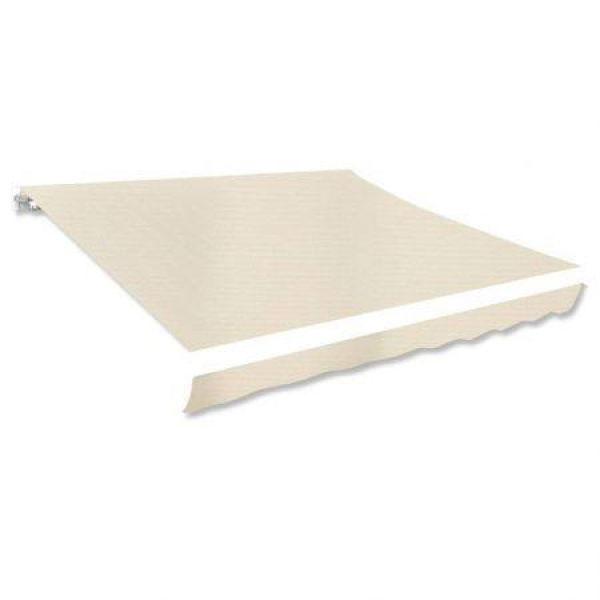 Awning Top Sunshade Canvas Cream 350x250 cm