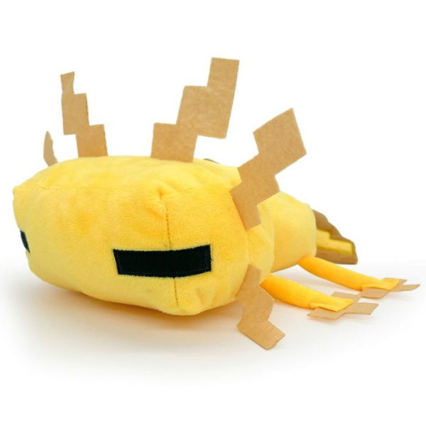 Axolotl Plush Plush Stuffed Toy Soft Throw Pillow Decorations For Video Game Kids Birthday Party Favor Preferred Gift (Yellow)