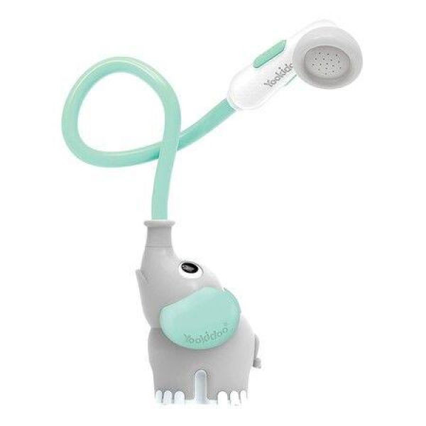 Baby Bath Shower Head - Elephant Water Pump With Trunk Spout Rinser For Newborn Babies