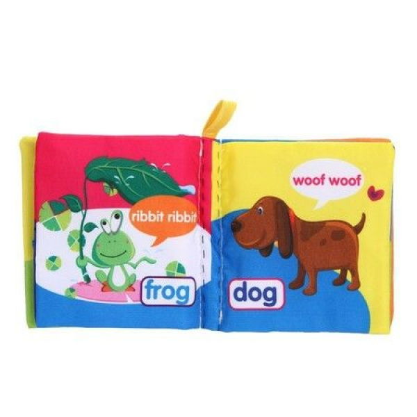 Baby Books Toys Touch And Feel Crinkle Cloth Books For Babies Boys And Girls