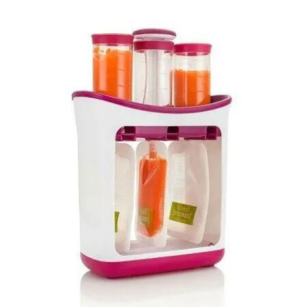 Baby Food Squeeze Station, Organization Storage Containers, Fruit Puree Packing Machine