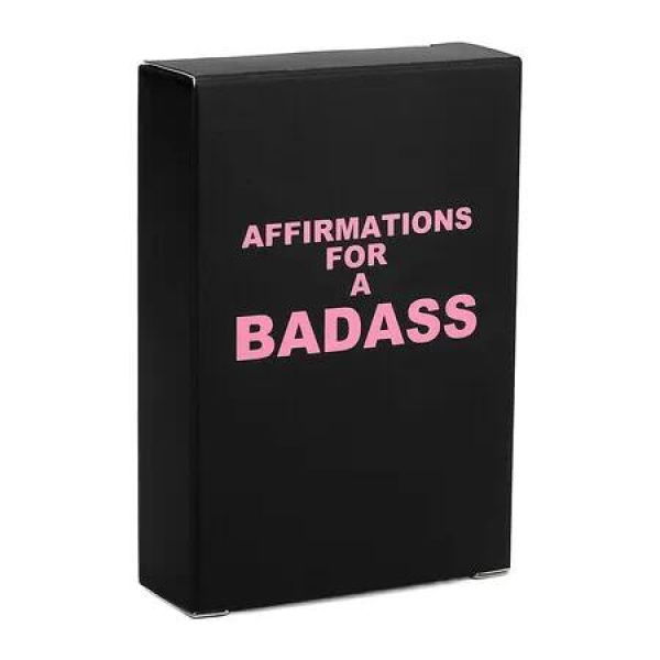 Badass Affirmation Cards, Daily Motivational and Inspirational Cards for Women