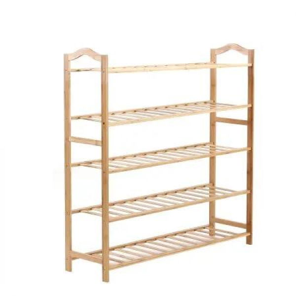 Bamboo Shoe Rack Storage Wooden