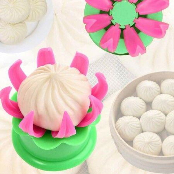 Baozi Maker Bao Steamer Dumpling Maker Baozi Mold Steamed Stuffed Bun Making Mold Pastry Pie Steam Bun Mold Cooking Tool Sets