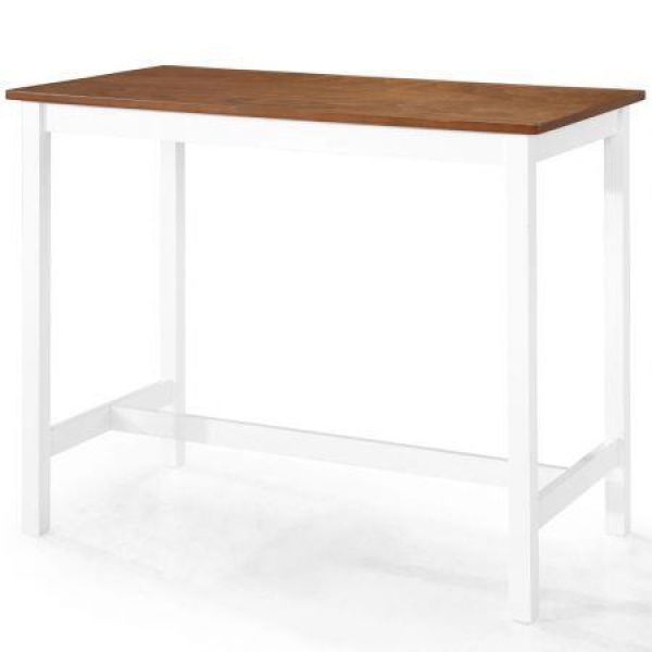 Bar Table Solid Wood 108x60x91 Cm