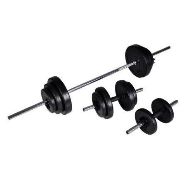 Barbell +2 Dumbbell Set 30.5 Kg.