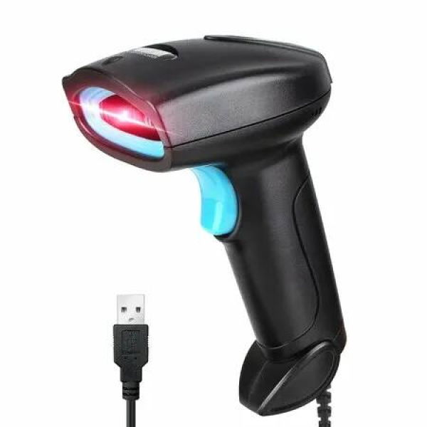 Barcode Scanner USB 1D Wired CCD Barcode Reader Supports Screen Scan Bar Code Scanners for Store,Supermarket,Warehouse-U1