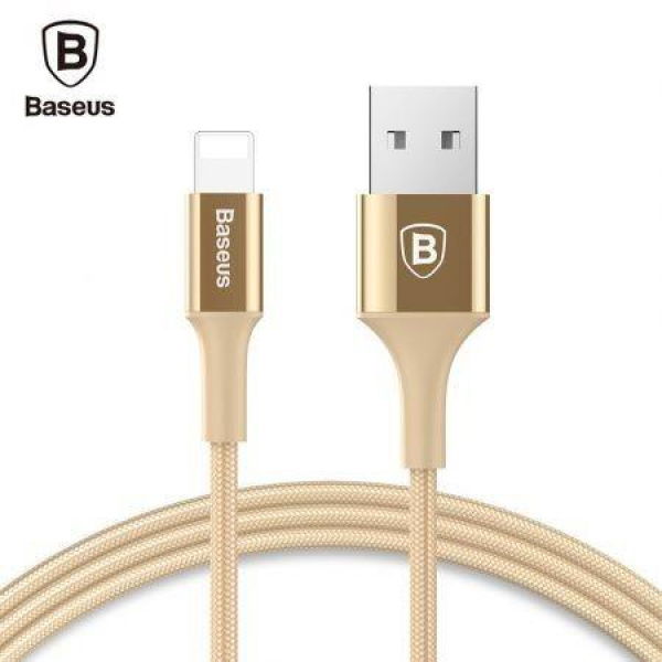 Baseus Shining 8 Pin Cable Charging Data Cord With Jet Metal