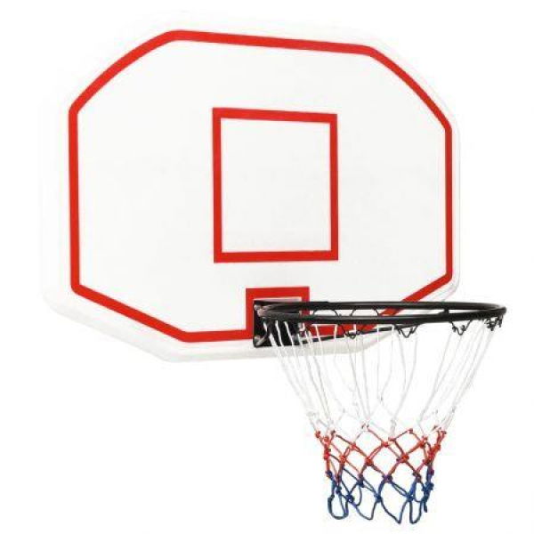 Basketball Backboard White 109x71x3 Cm Polyethene