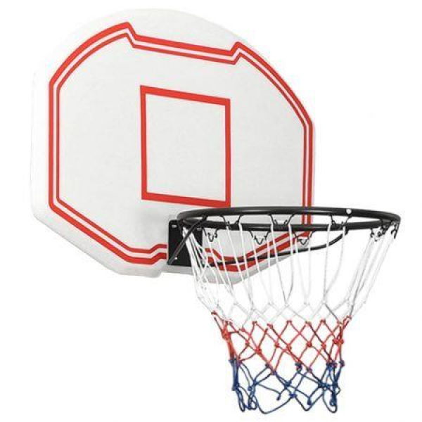 Basketball Backboard White 90x60x2 Cm Polyethene