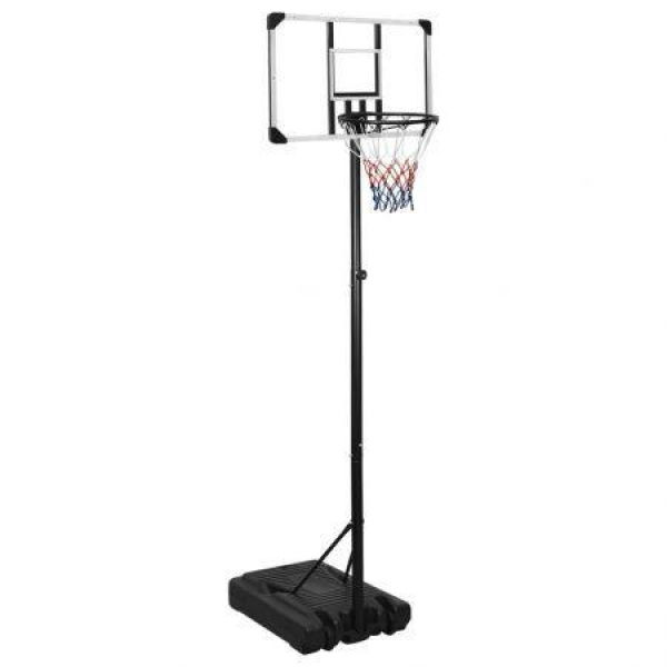 Basketball Stand Transparent 235-305 cm Polycarbonate