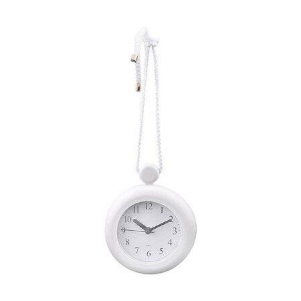 Bathroom Hanging Clock, Waterproof Bathroom Shower Clock Dual Purpose Wall Clock