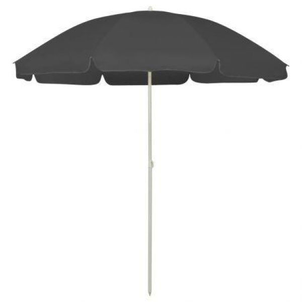 Beach Umbrella Anthracite 240 cm