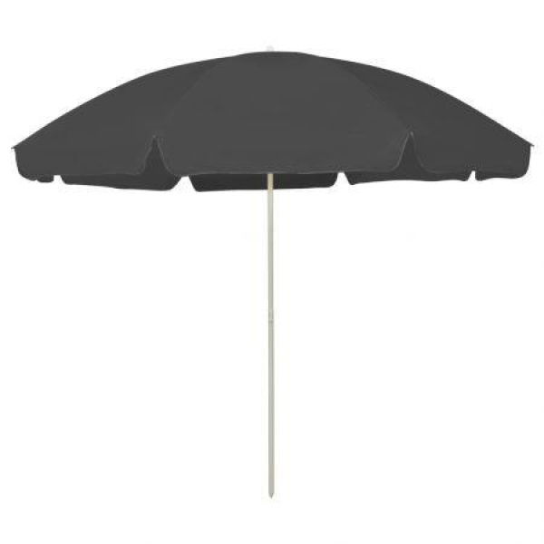 Beach Umbrella Anthracite 300 Cm