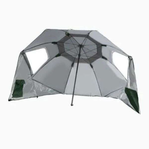 Beach Umbrella Outdoor Umbrellas Green 2.33M