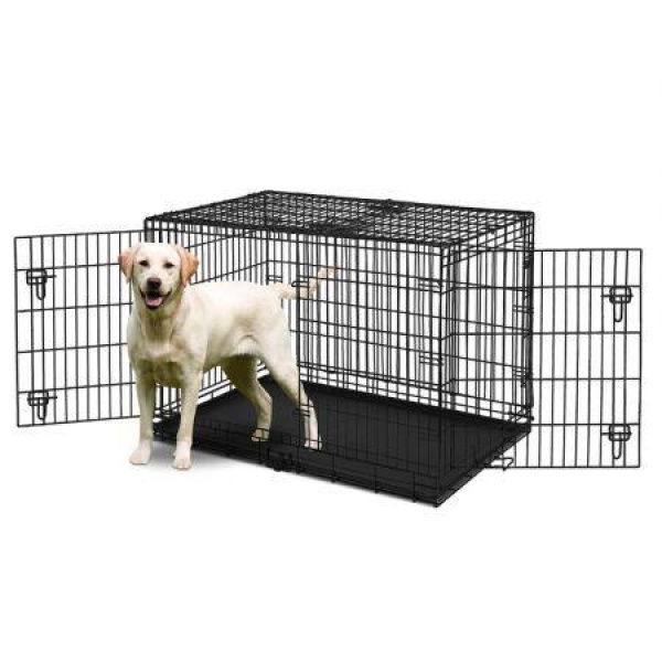 Beastie Dog Cage Pet Crate Metal Kennel Cat Collapsible Playpen 48