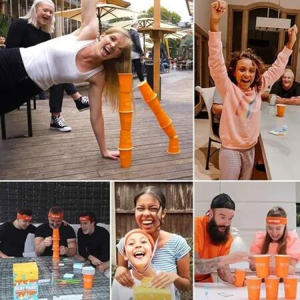 Beat That: The Hilarious Family Party Game of Wacky Challenges