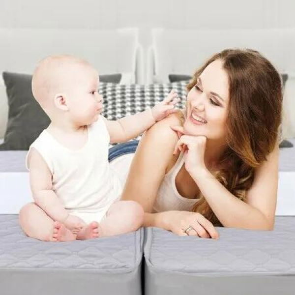 Bed Bridge King Bed Connector Kit Metal Buckle & Storage Bag 100L x 24W