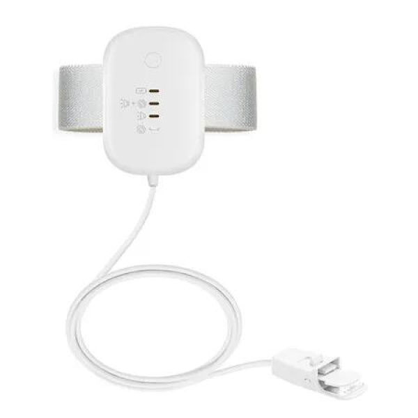 Bed Wetting Alarm for Kids, USB Rechargeable, Pee Alarms with Loud Sound and Strong Vibration, Potty Training for Children, White