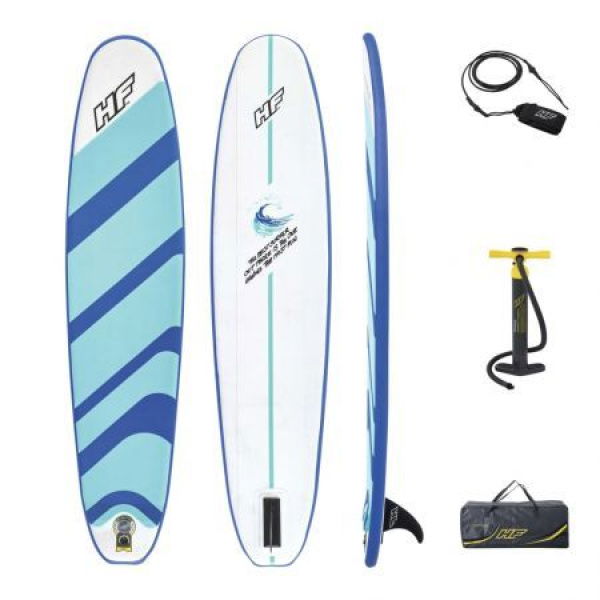 Bestway Hydro-Force Inflatable Surfboard Board 243x57x7 Cm