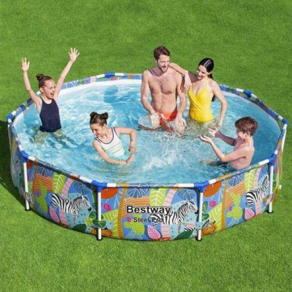 Bestway Steel Pro Above Ground Swimming Pool 305x66 Cm