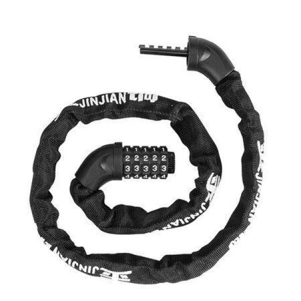 Bike Chain Lock And Combination Lock For Bikes Motorcycle Bicycle Locks Safe Parts