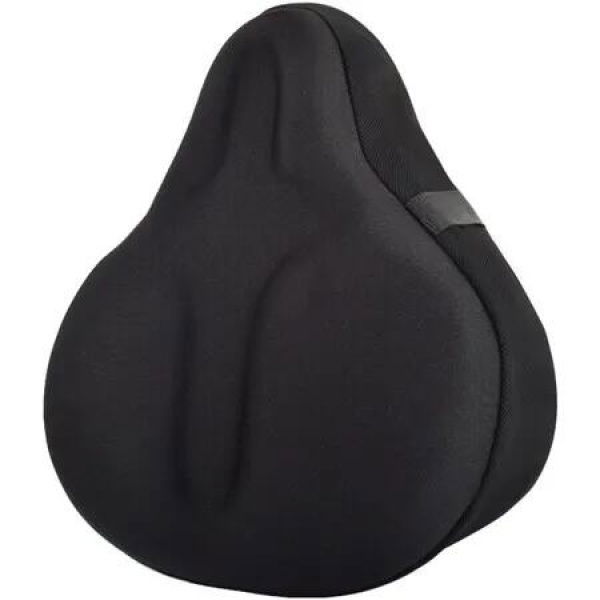 Bike Seat Cover Wide Gel Exercise Cushion Women Men Comfort Fits Spin Stationary Cruiser Bikes Cycling Water Dust Resistant