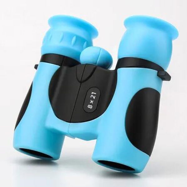 Binoculars 8Ã—21 Binoculars for Kids Ages 4-10 Years Old, Binoculars for Bird Watching,Outdoor Hand-Held Viewing Telescope(Blue)