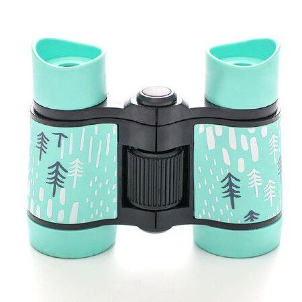 Binoculars For Kids Gift Compact Design 4x30 Perfect For Boys And Girls (Baby Blue)