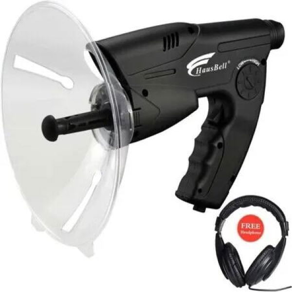 Bionic Ear Listening Device Outdoor Bird Sound Collection Parabolic Microphone Monocular 8X Prism 91m Scientific Explorer
