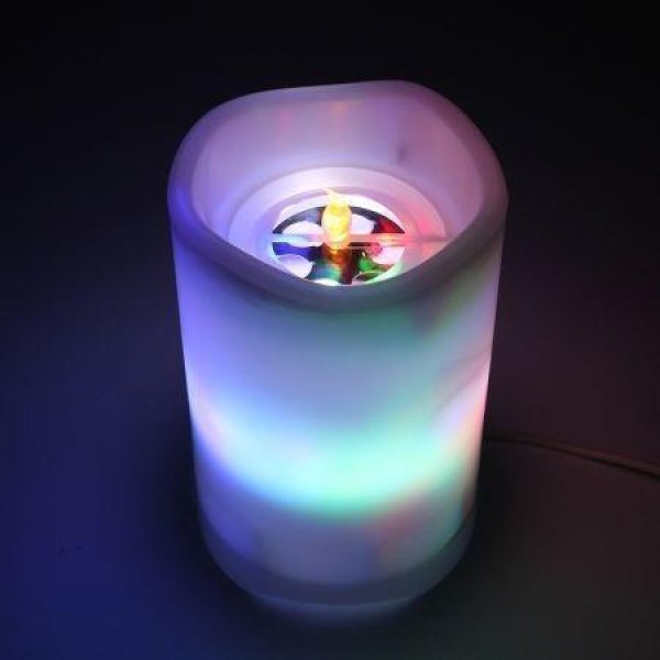 BL - TY05X 2-in-1 Night Light With Candle/Star Projection Function 1PC