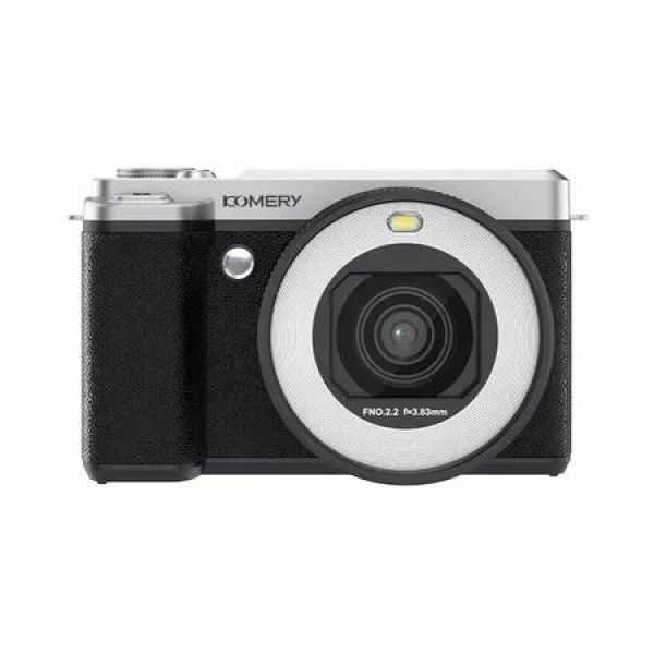 Black 5K HD WiFi 32G Card Micro Digital Camera Student Party Campus Dual Camera Flip Cover